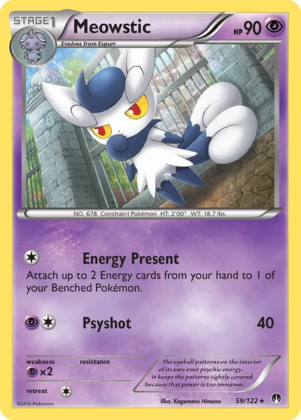 Meowstic card image