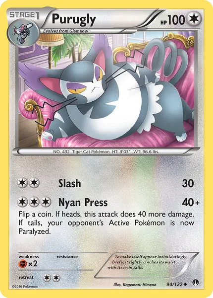 Purugly card image