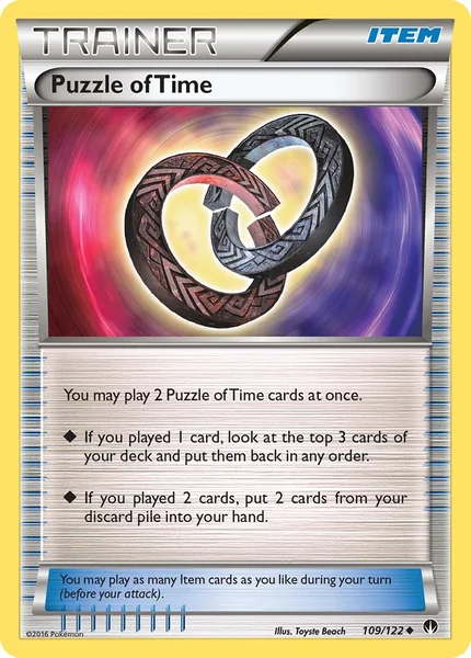 Puzzle of Time card image