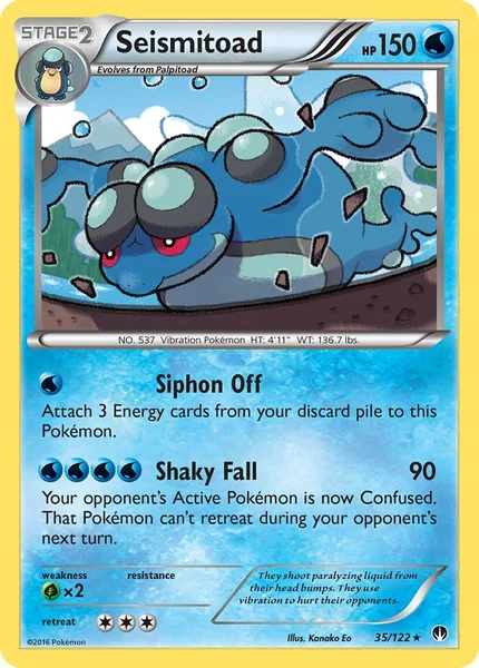 Seismitoad card image