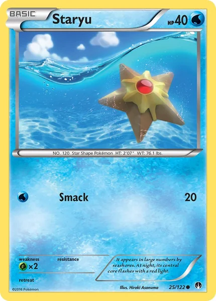 Staryu card image