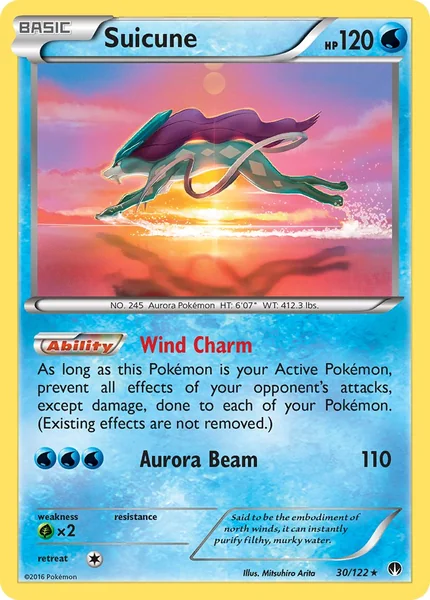 Suicune card image