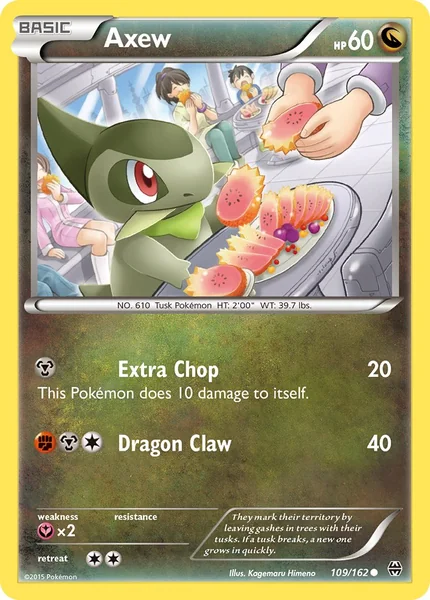 Axew card image