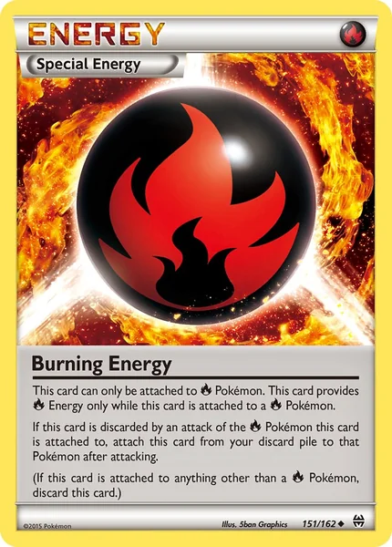 Burning Energy card image