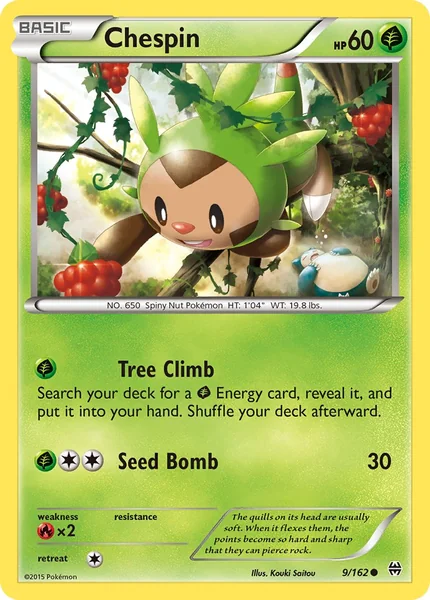 Chespin card image