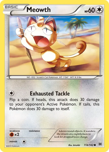Meowth card image