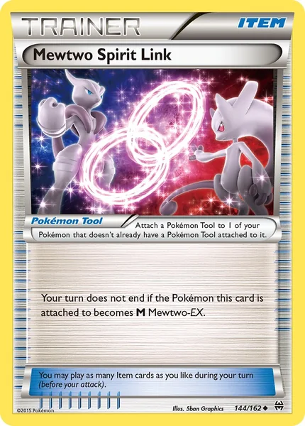 Mewtwo Spirit Link card image