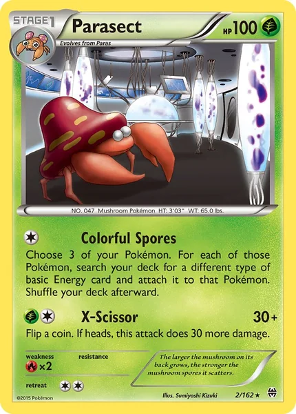 Parasect card image