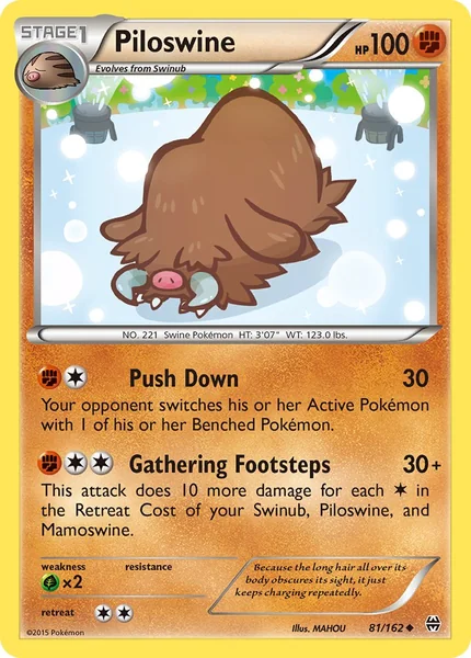 Piloswine card image