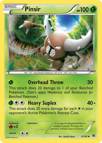 Pinsir card image