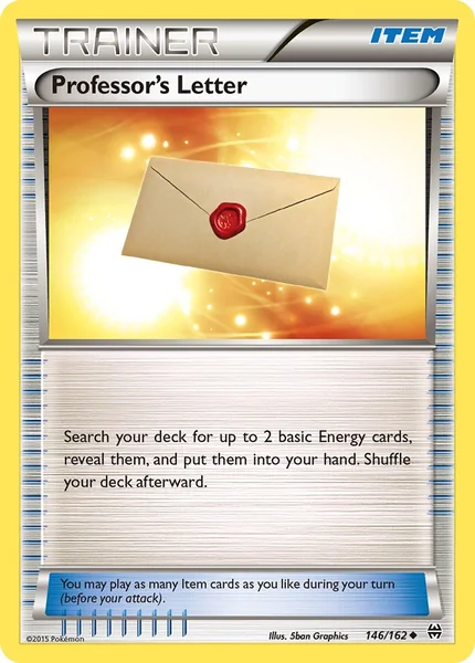 Professor's Letter card image