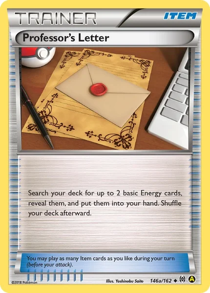 Professor's Letter card image