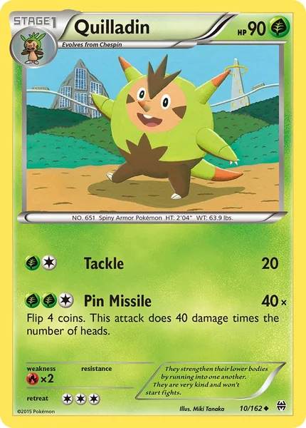 Quilladin card image