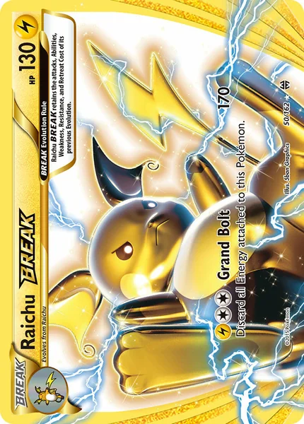 Raichu BREAK card image