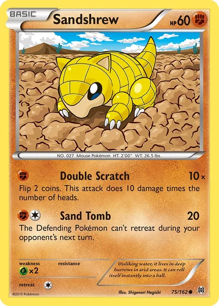 Sandshrew card image