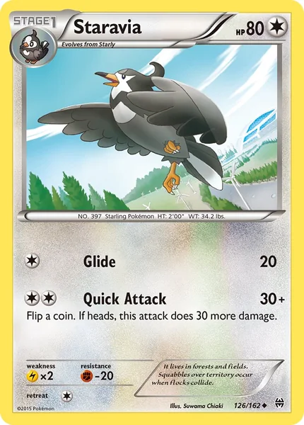 Staravia card image