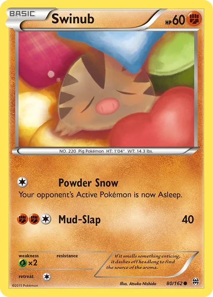 Swinub card image