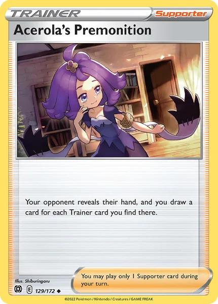 Acerola's Premonition card image