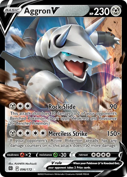 Aggron V card image