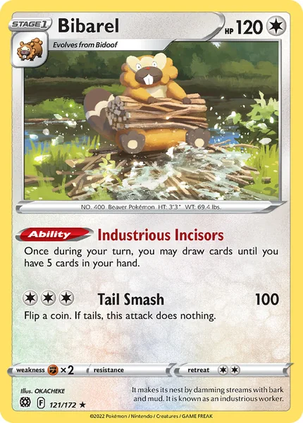Bibarel card image