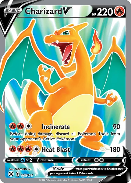 Charizard V card image