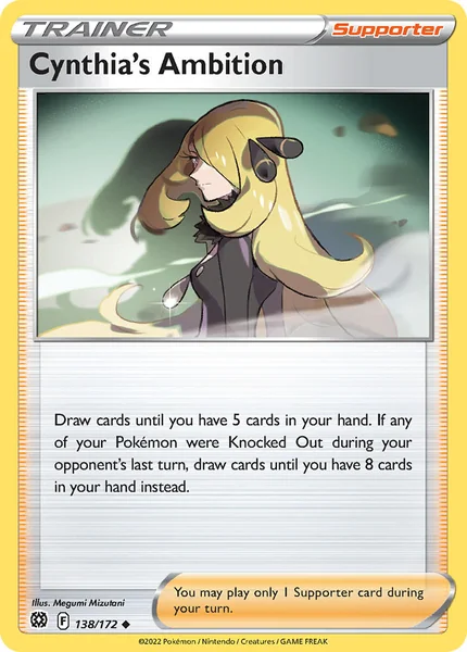 Cynthia's Ambition card image
