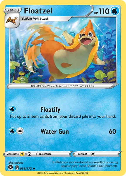 Floatzel card image