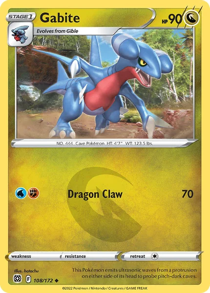 Gabite card image