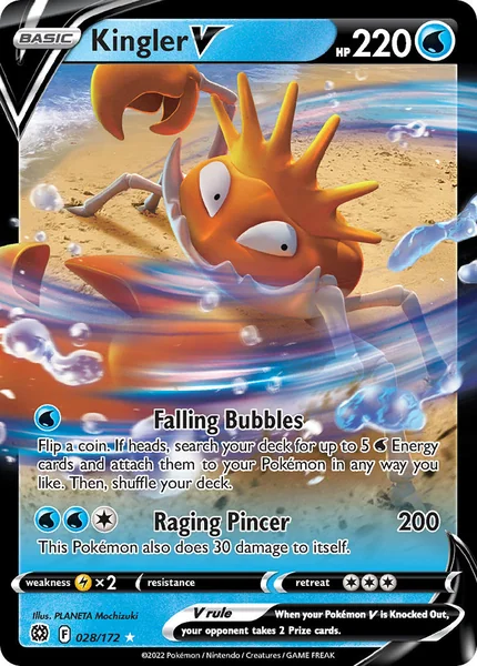 Kingler V card image