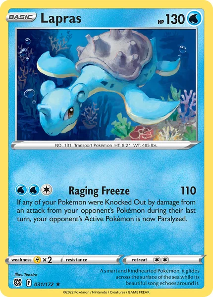 Lapras card image