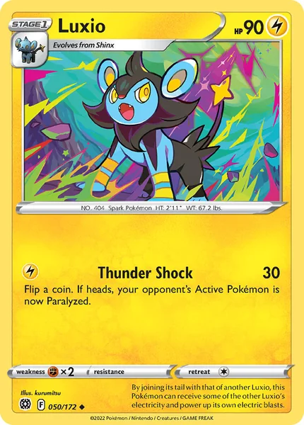 Luxio card image