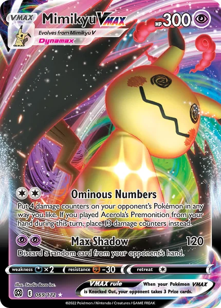 Mimikyu VMAX card image
