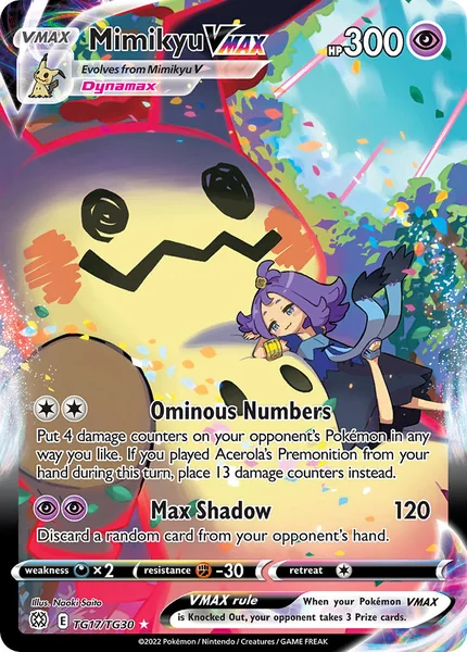 Mimikyu VMAX card image