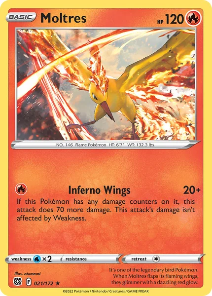 Moltres card image
