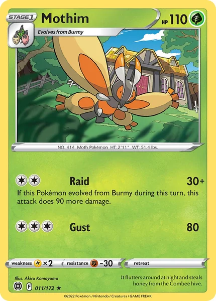 Mothim card image