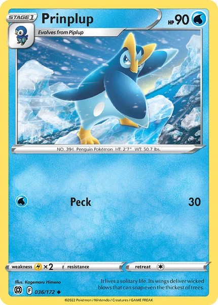 Prinplup card image