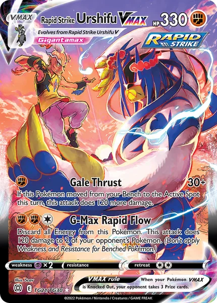 Rapid Strike Urshifu VMAX card image