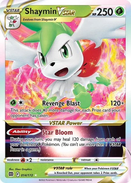 Shaymin VSTAR card image
