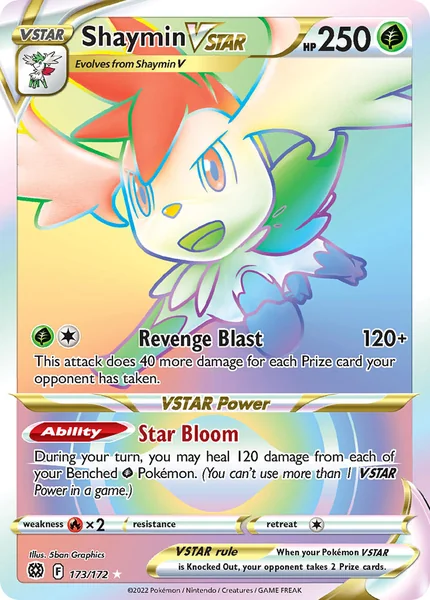 Shaymin VSTAR card image