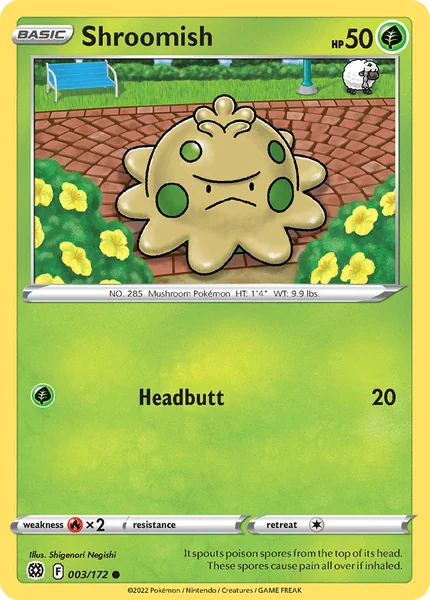 Shroomish card image