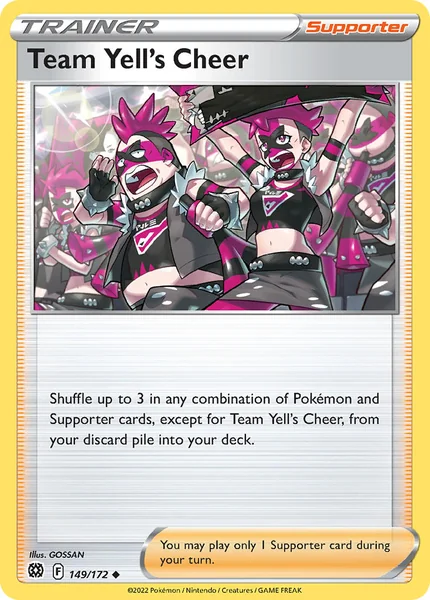 Team Yell's Cheer card image