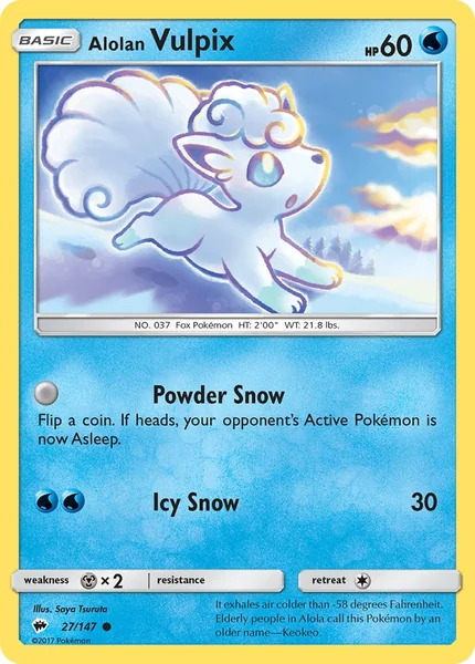 Alolan Vulpix card image