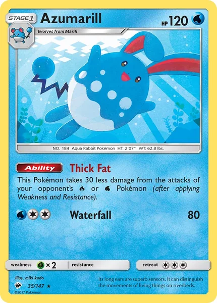 Azumarill card image