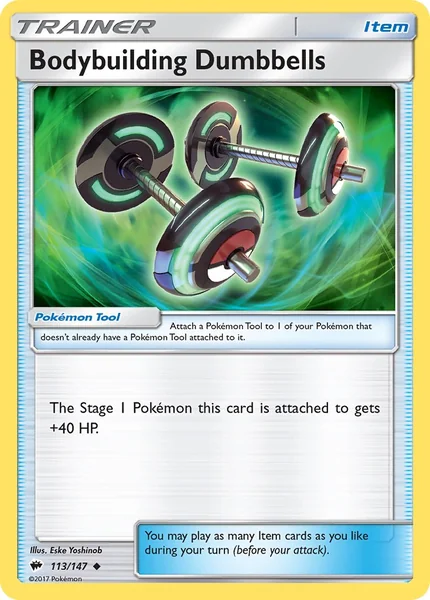 Bodybuilding Dumbbells card image