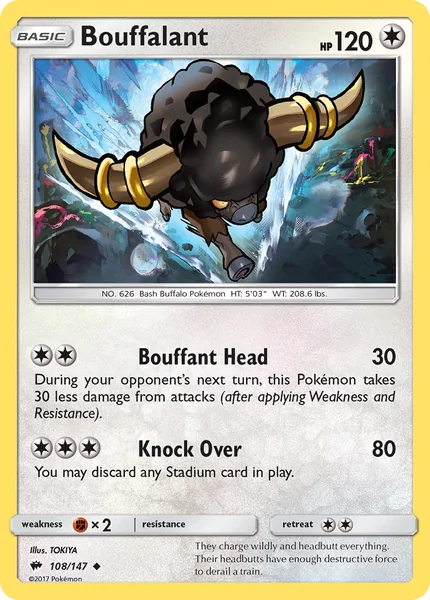 Bouffalant card image
