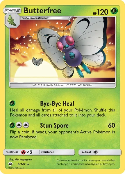 Butterfree card image