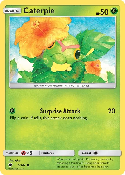 Caterpie card image