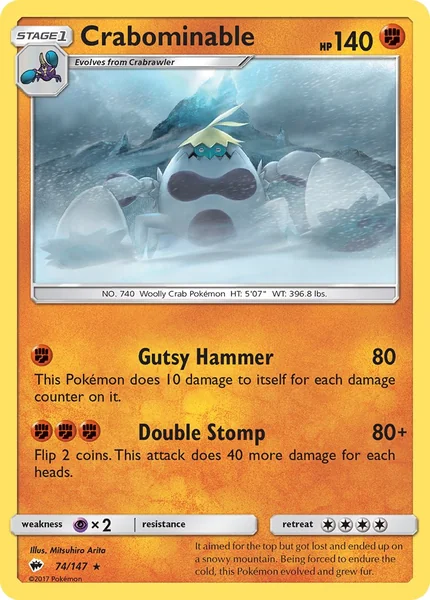 Crabominable card image