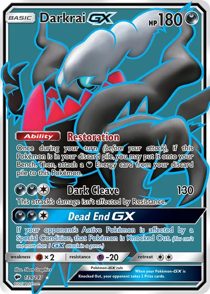 Darkrai GX card image