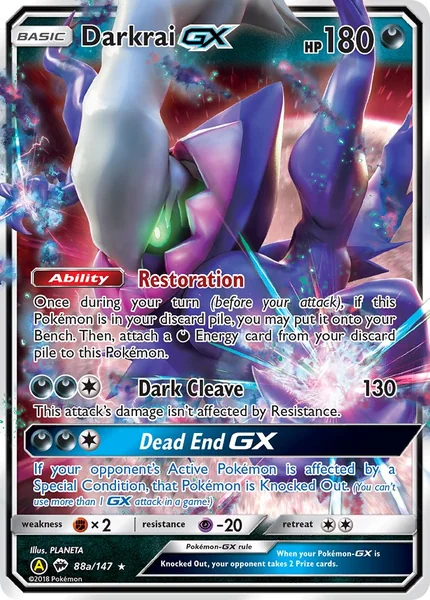 Darkrai GX card image